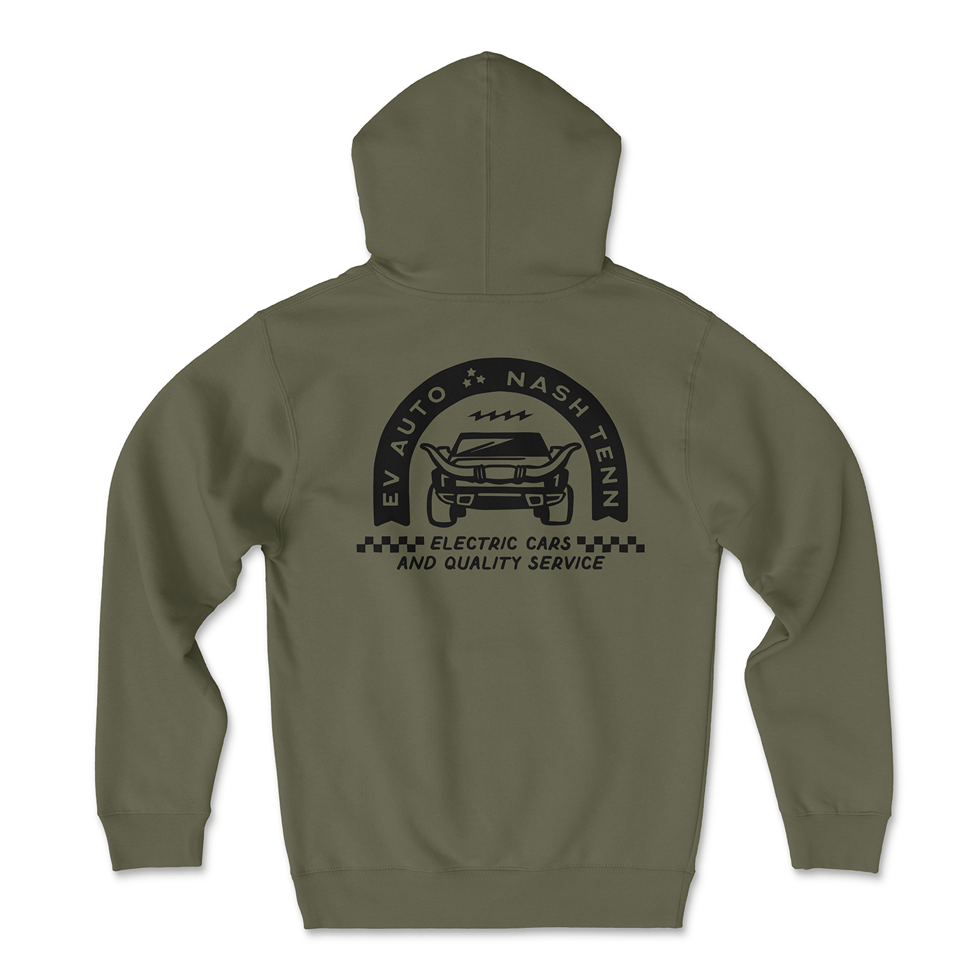 Horns & Checkers Hoodie