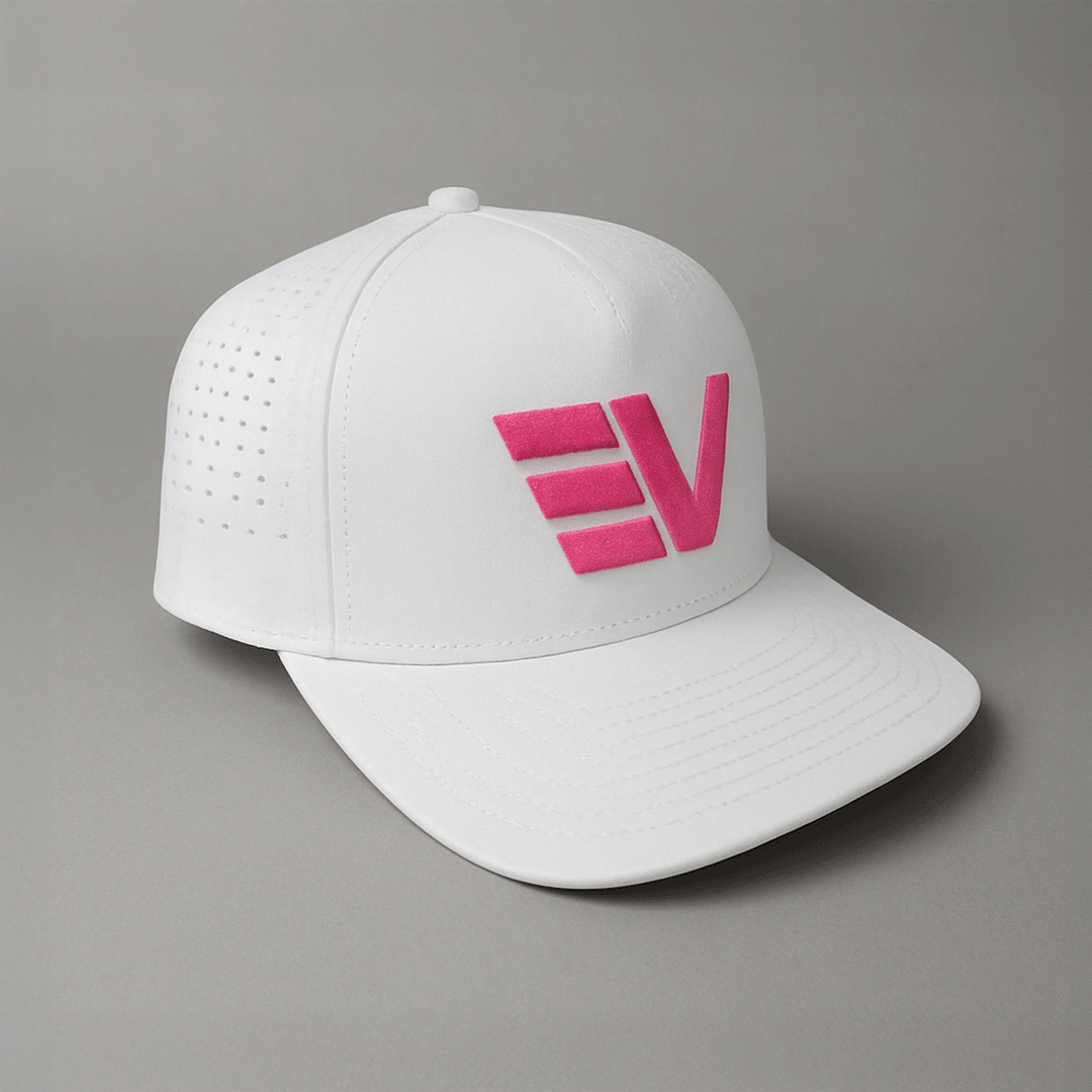 White/Pink Hat